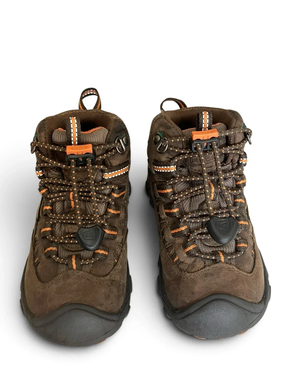 KEEN Alamosa Waterproof Mid Hiking Boots Brown Little Kid 9